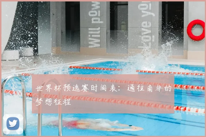 世界杯预选赛时间表:通往南非的梦想征程