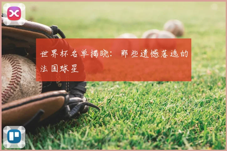 世界杯名单揭晓:那些遗憾落选的法国球星