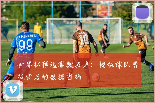 世界杯预选赛数据库:揭秘球队晋级背后的数据密码